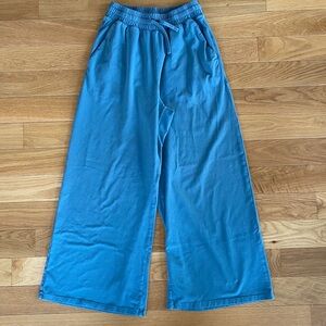 Decathlon Women’s Loose-Fit Fitness Pants 520 Flare Cedar Small 6-8 Wide Leg